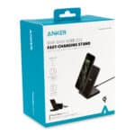 Custom Anker® PowerWave 10W Stand with Charger - Black - 3