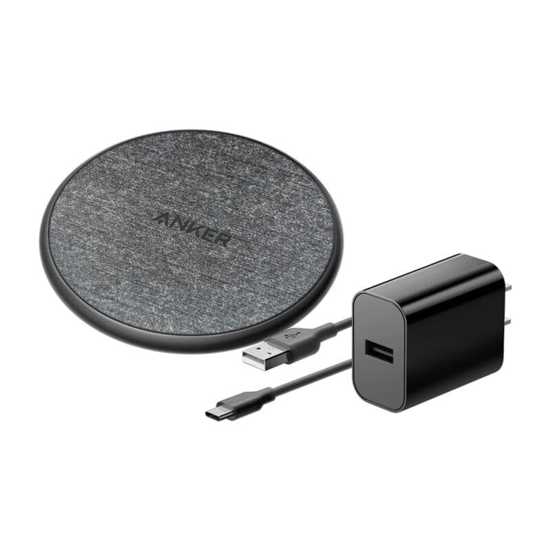 Custom Anker® 318 Wireless Charging Pad - Black