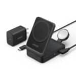 Custom Anker MagGo Qi2 3-in-1 Wireless Charging Station - 1