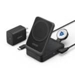 Custom Anker MagGo Qi2 3-in-1 Wireless Charging Station - 3