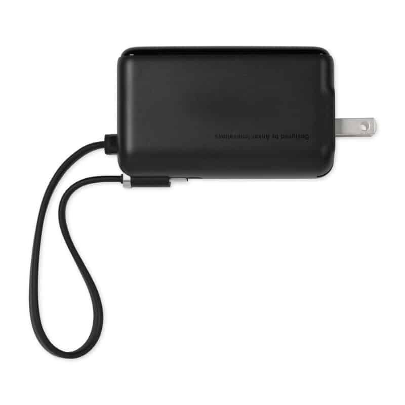 Built-In USB-C Cable) - Black