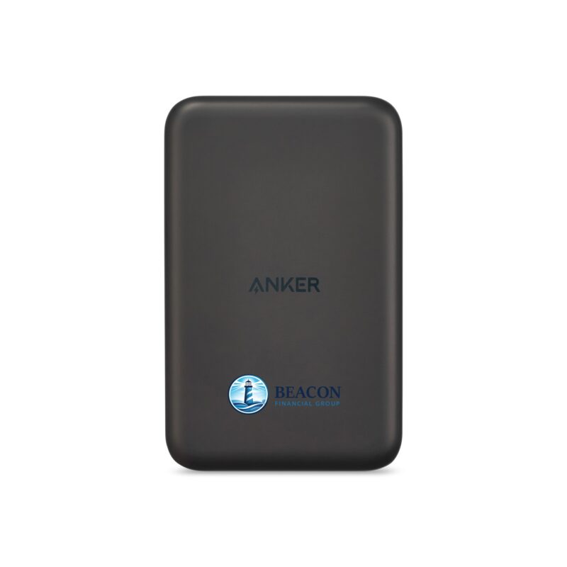 Custom Anker 621 Magnetic Portable Charger - Midnight Black